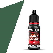 Vallejo Game Color 72090 Tinte schwarzgrün 17ml/18ml (118)